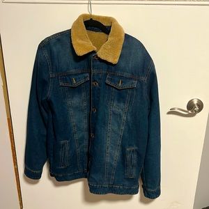 Spirit brand jean jacket mens
